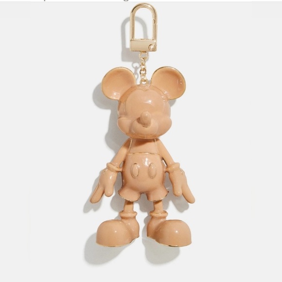 ✨️🖤 Disney Baublebar Mickey Mouse Bag Charm black /Gold New ✨️🖤 - Picture 1 of 3